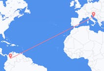 Flights from Bogotá to Zadar