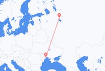 Flights from Odessa, Ukraine to Cherepovets, Russia