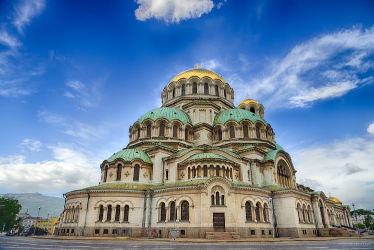 Photo of Alexander Nevski Cathedral in Sofia, Bulgaria.