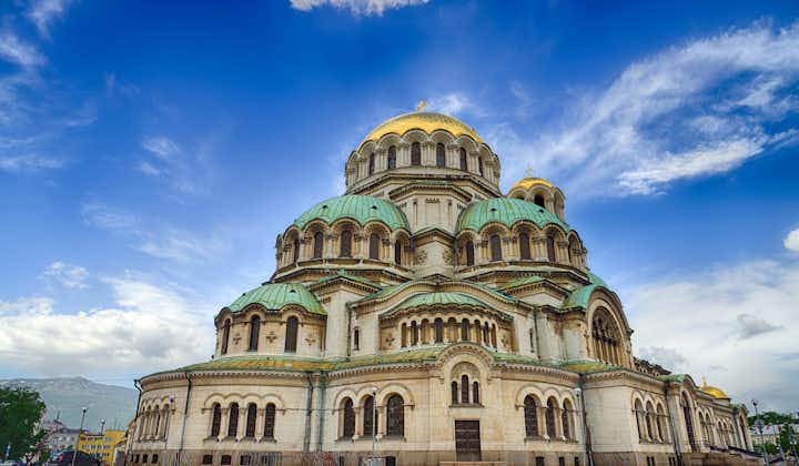 Photo of Alexander Nevski Cathedral in Sofia, Bulgaria.