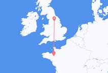 Flyrejser fra Leeds, England til Rennes, Frankrig