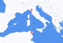 出发地 突尼斯出发地 恩菲达目的地 意大利比萨的航班