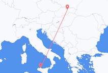 Flights from Poprad in Slovakia to Palermo in Italy