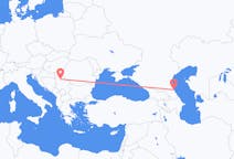 Flyrejser fra Makhatjkala, Rusland til Beograd, Serbien