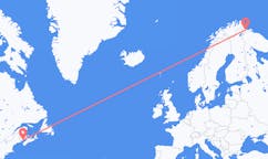 Flights from Saint John to Kirkenes