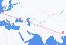 Flyg från Liuzhou, Kina till Dortmund, Tyskland