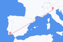 Flyreiser fra Faro-distriktet, til Verona