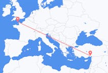 Flyrejser fra Adana til Alderney