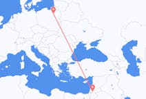 Flights from Amman to Szczytno