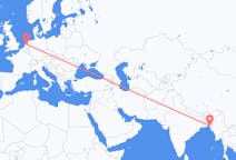 Flyreiser fra Chittagong, Bangladesh til Amsterdam, Nederland