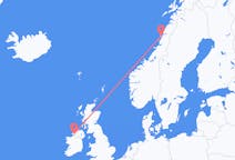 Flyg från Sandnessjøen till Donegal