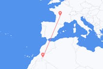 Flyg från Tindouf, Algeriet till Limoges, Frankrike