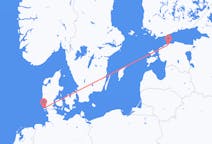 Flyg från Tallinn, Estland till Westerland, Tyskland