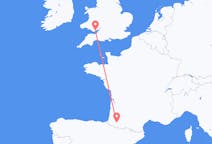 Flyg från Pau, Frankrike till Cardiff, Wales