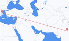 出发地 印度瓜廖尔目的地 希腊斯基亚索斯的航班