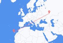 Flights from Penza, Russia to Santa Cruz de La Palma, Spain