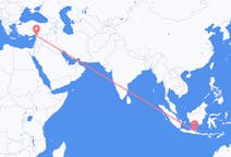 出发地 印度尼西亚出发地 泗水目的地 土耳其哈塔伊省的航班
