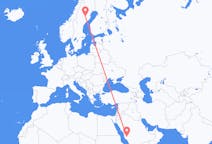 Flights from Ta if, Saudi Arabia to Lycksele, Sweden