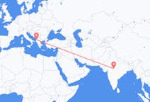 出发地 印度出发地 博帕尔目的地 阿尔巴尼亚地拉那的航班