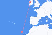 Flyrejser fra Santa Cruz de La Palma, Spanien til Shannon, County Clare, Irland