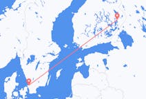 Flights from Joensuu, Finland to Ängelholm, Sweden