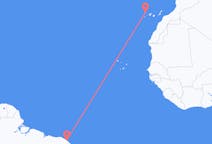 Flyg från Fortaleza till Santa Cruz de La Palma