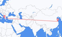 Flyrejser fra Yancheng, Kina til Kefallinia, Grækenland