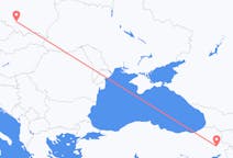 Fly fra Ağrı til Katowice