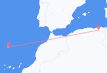 Flyg från Konstantin, Algeriet till Funchal, Portugal