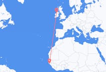 Flyreiser fra Bissau, Guinea-Bissau til Donegal, Irland