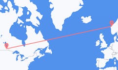 Flights from Winnipeg to Volda