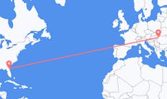 Flyrejser fra Jacksonville, USA til Oradea, Rumænien