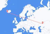 Loty z Aktobe, Kazachstan do Reykjaviku, Islandia