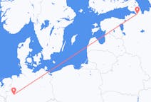 Flug frá Sankti Pétursborg, Rússlandi til Dortmund, Þýskalandi