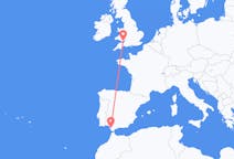 Flights from Jerez de la Frontera in Spain to Cardiff in Wales