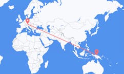 Flyrejser fra Jayapura, Indonesien til München, Tyskland
