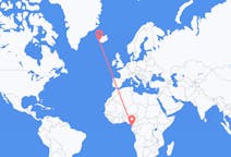 出发地 赤道几内亚出发地 巴塔目的地 冰岛雷克雅未克的航班