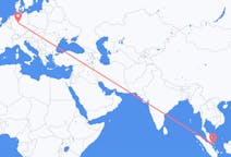 Flyrejser fra Singapore, Singapore til Kassel, Tyskland