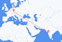 Flyreiser fra Pune, India til Nürnberg, Tyskland