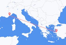 Flyg från Nice, Frankrike till Izmir, Turkiet