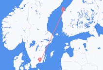 Vols depuis la ville de Vaasa vers la ville de Ronneby