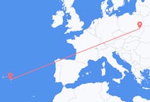 Flyg från Ponta Delgada till Lublin