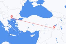 Flights from Şırnak to Kavala Prefecture
