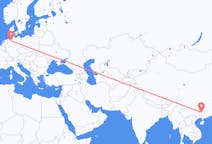 Flyrejser fra Liuzhou, Kina til Bremen, Tyskland