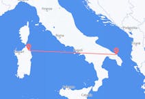 Flyreiser fra Brindisi, Italia til Olbia, Italia