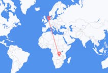 Flyg från Solwezi, Zambia till amsterdam, Nederländerna