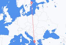 Voli da Cefallinia, Grecia to Stoccolma, Svezia