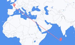 Flights from Gan, Maldives to Limoges, France