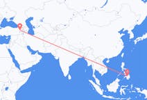 出发地 菲律宾卡加延德奥罗目的地 土耳其阿格里·梅尔凯兹的航班
