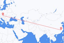 Flyreiser fra Shangrao, til Vienna